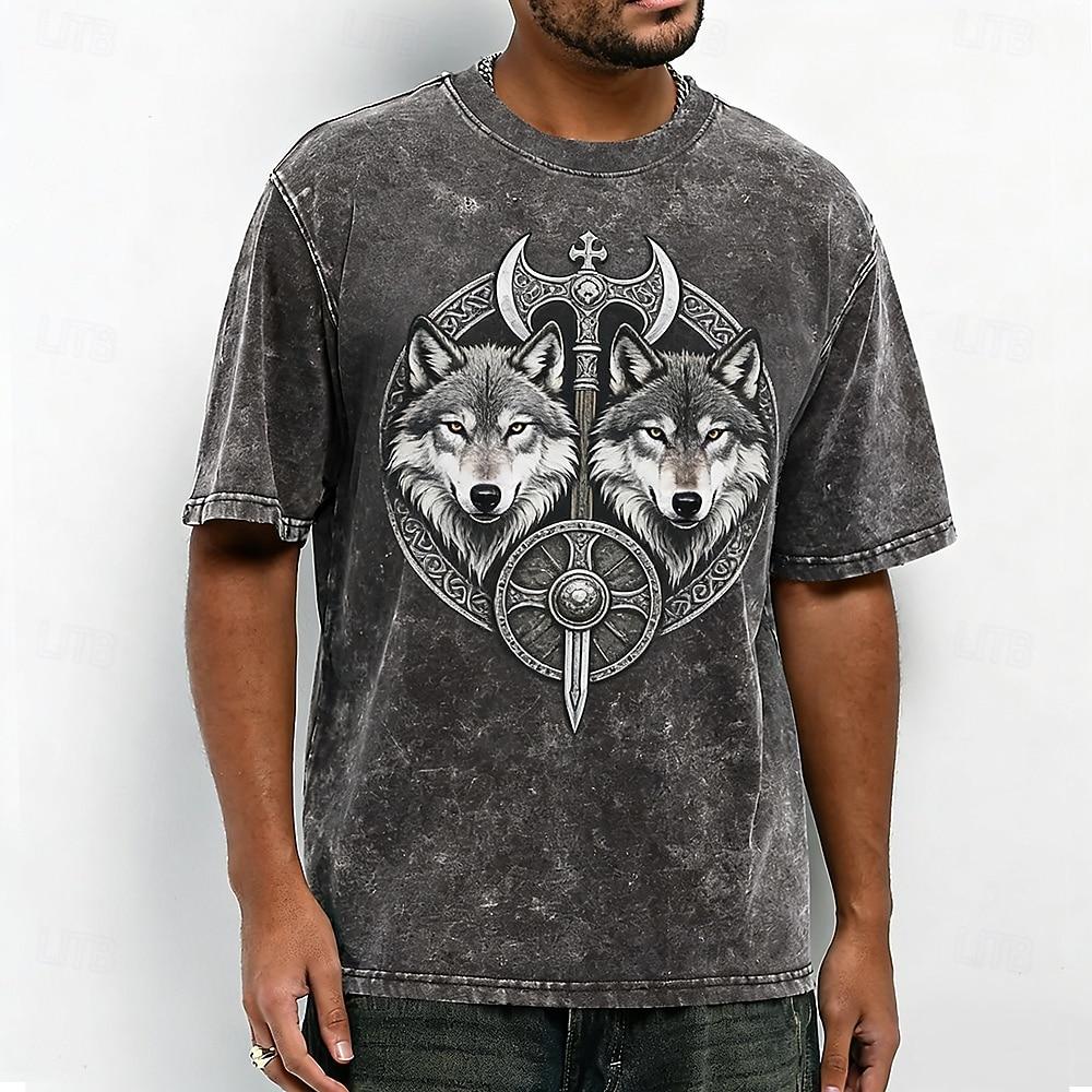 Ruth Thompson Men's Dragon T Shirt Short Sleeve T Shirt 3D Print Crew Neck Shirt Exaggerated Designer