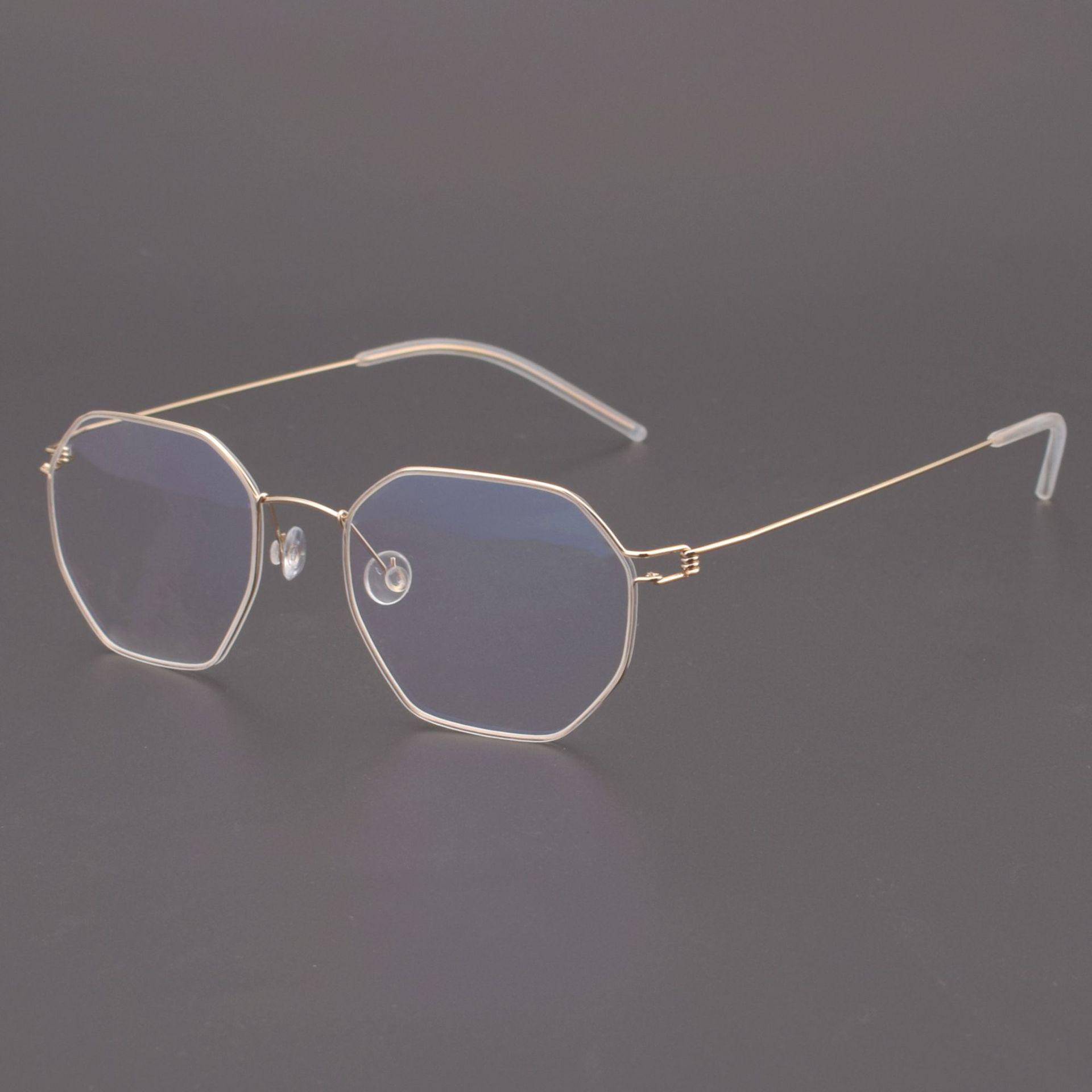 

Очки Linde Jeppe Titanium Screwless Anti-Blue Light, унисекс, близорукость, индивидуальный дизайн