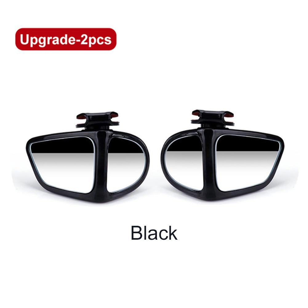 1 pár 360stupňového HD zrcátka do auta pro slepý úhel otočné, nastavitelné širokoúhlé vnější auto zpětné zrcátko parkování