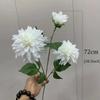Long Branch Artificial Dahlia Flower 72cm Faux Flower New Hydrangea Flower  Home Interior