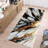 Luxury White Marble Pattern Rug with Gold Veins Non-Slip Area Carpet for Living Room Bedroom Modern Home Floor Mat Decor