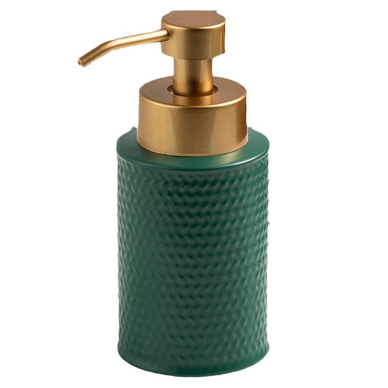 Ceramic Dispensing Bottle Lotion Squeeze Bottle Mousse Foaming Bottle Home Bathroom Dispensing Bottles Shower Gel Ceramic Bottle