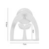 Cup Household Plastic Cleaning Pad Rack Sponge Drying Holder Water Drain Rack Dish Cloth Rack