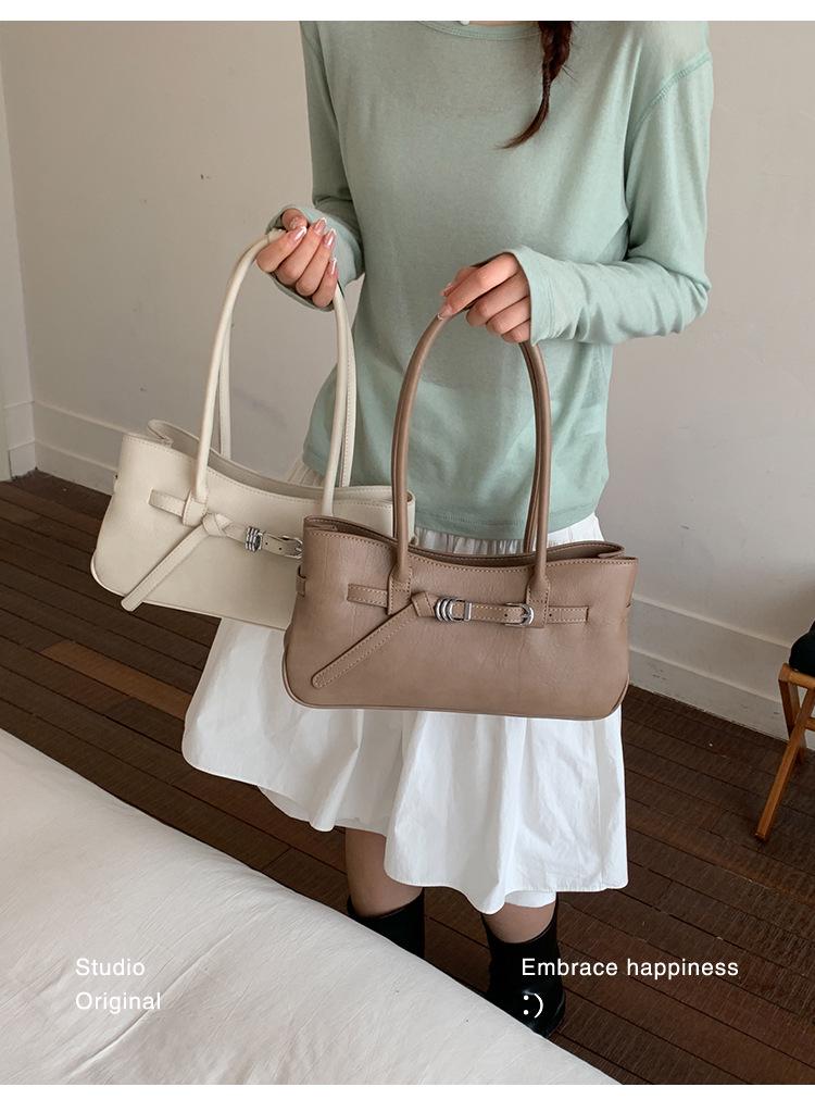 2026 Women's Fashionable Handheld Bucket Bag - Stylish Everyday Commute Design