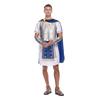 EraSpooky Adult Mens Roman Gladiator Costume Ancient Roman Emperor of the Sun Imperator Set Halloween Dress Up Party