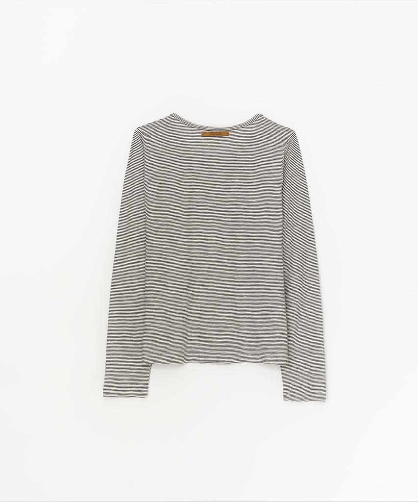 JBYRARA Crewneck Striped T-Shirt_Black