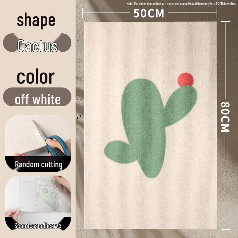 

Cat Climbing Wall Sticker: Wear-Resistant Scratch Board Mat, Teasing, Dander-Free, Sofa & Wall Protection Single Pack