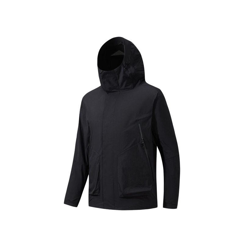 Anta Champion Outdoor Travel Series Hooded Solid Color Soft Simple UV Protection Sun Protection Jacket Men jackets 152620614-3 XL