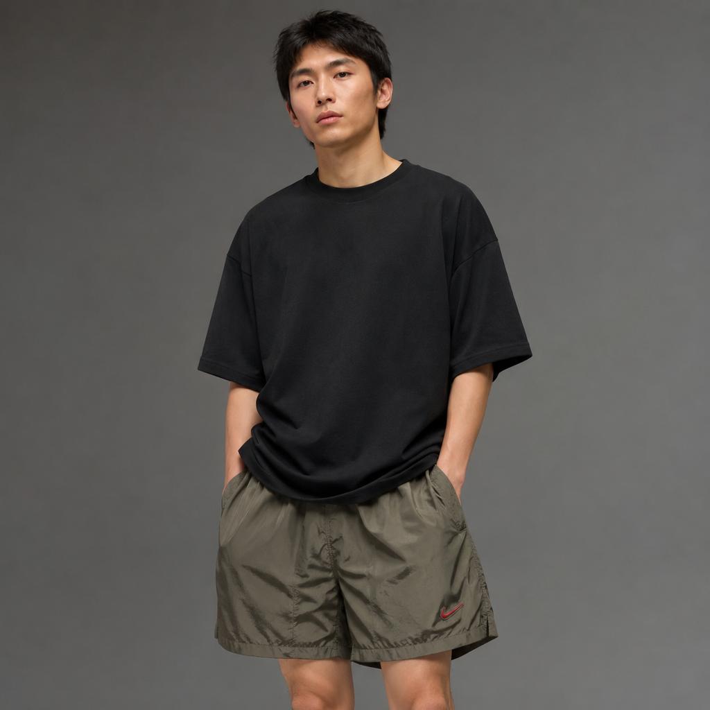 Nike X Drake Nocta Series Logo Mid-Rise Drawstring Cargo Shorts Men shorts FN8195-325