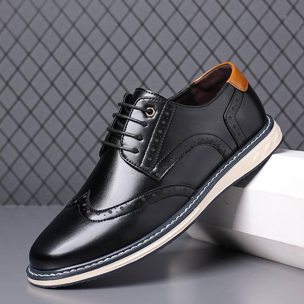 Fashion Fashion Men Casual Business Shoes Elegantes Man Formal Dress Footwear Classic Simple Business Shoes Outdoor Derby Shoes Sneakers