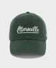 KULTE Vintage Tail Peach Washing Cap D.Green