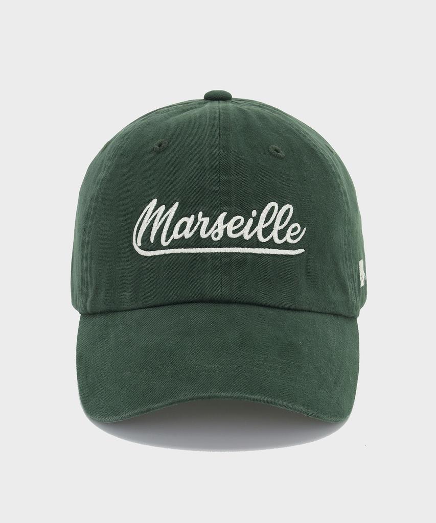 KULTE Vintage Tail Peach Washing Cap D.Green