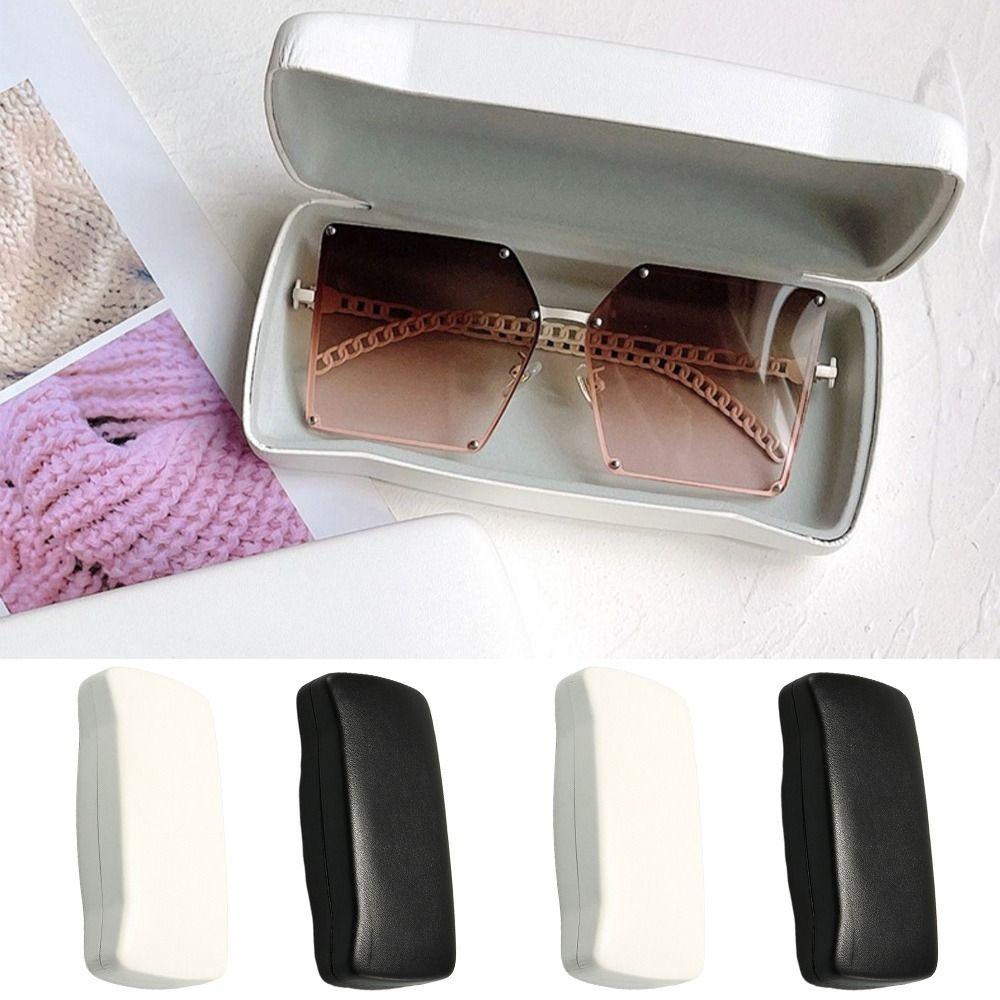 PU Leather Reading Eyewear Case Compression Resistance Myopia Glasses Case Glasses Box  Men Women