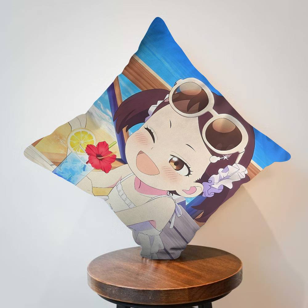Anime Spy X Family Cushion Cover Polyester Sofa Cushions Decorative Throw Pillows Home Decoration Pillowcover