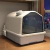 Extra Large Odor-Proof Enclosed Cat Litter Box with Deodorizing and Splash Protection