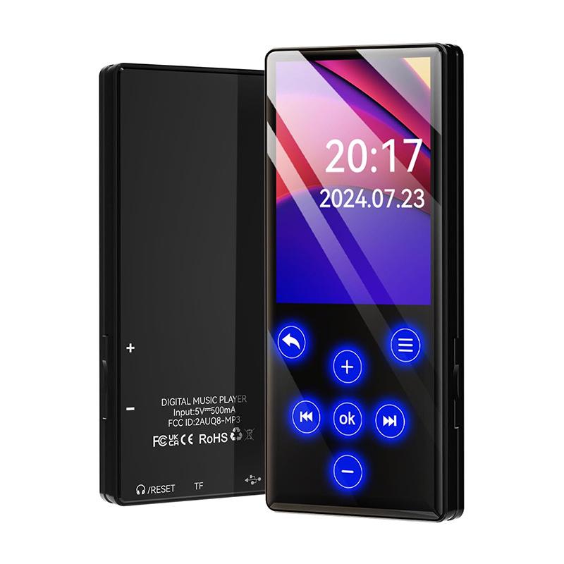 

2026 Bluetooth MP3/MP4 плеєр із зовнішнім динаміком, радіо, музикою та читанням електронних книг 16GB чорний