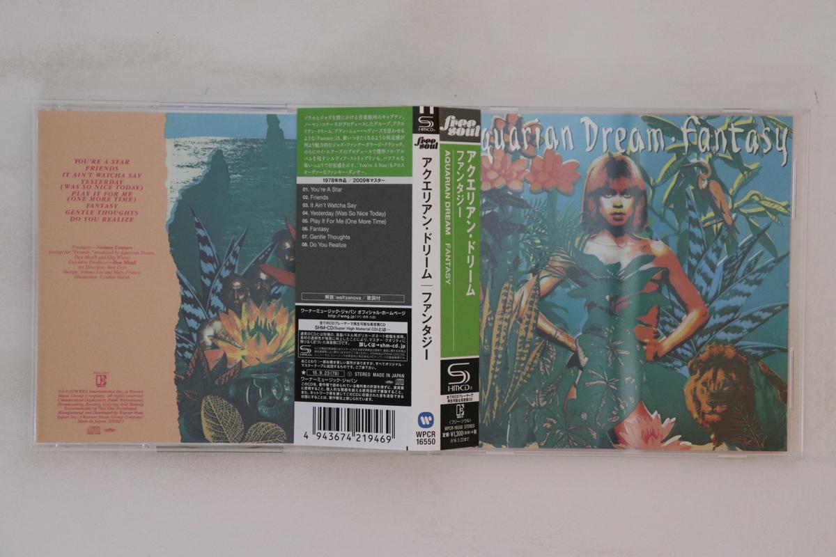 

CD AQUARIAN DREAM Fantasy WPCR16550 ELEKTRA 2015 Япония Оби СоулФанк Б/У