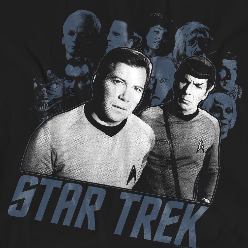 Star Trek Unisex Adult Kirk Spock & Company T-Shirt