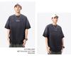 Men's Trendy Gradient Wash Short-Sleeve Letter Print T-Shirt - Loose Fit, Plus Size, Summer Style