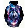 Men's Hoodie Hoodie Hoodie Flame Skull Digital Printed Halloween Style Casual Sports Hoodie Top