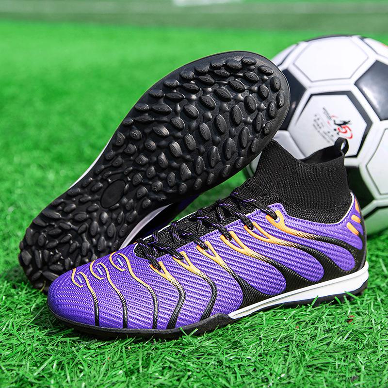 New assassin sports football shoes long nails football shoes TF broken nails special training shoes football men