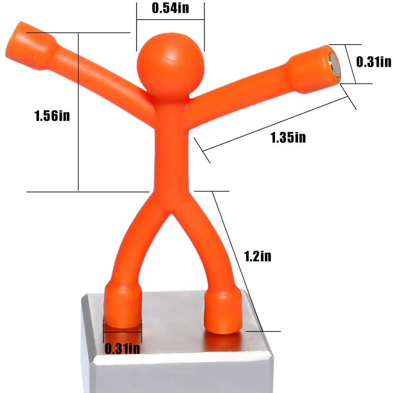 Novelty Magnet Mini Man Funny Gifts Interesting Stuff Toys For Kids Adults Office Home And Student Classroom Prizes