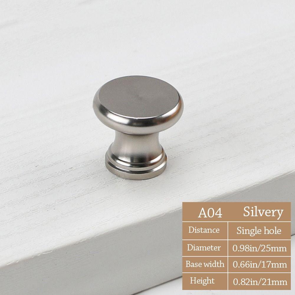 Knurled Cabinet Drawer Knob Gold Drawer Door Handle Simple Door Handle  for Home