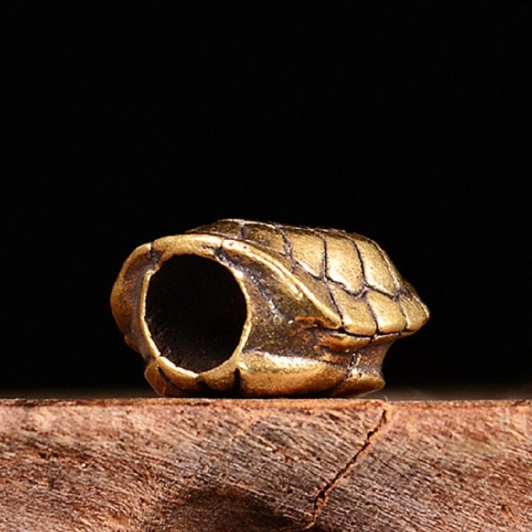 Metal Tortoiseshell Charm Pendant for Handmade Bracelets and Necklaces Large Hole Braiding Artistic Collectibles