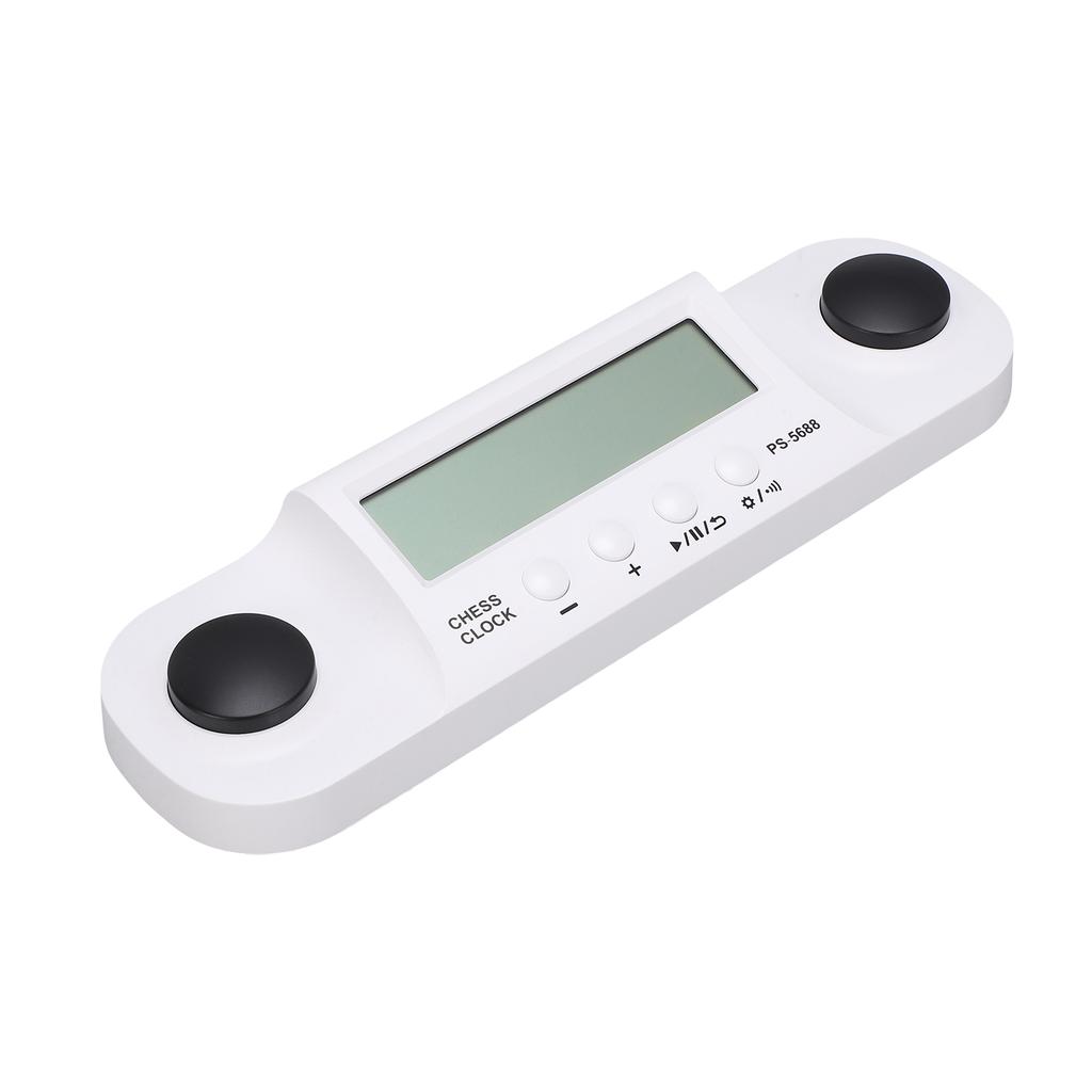 Chess Timer Digital Game Countdown Stopwatch Portable Clock for Chess with LCD Display Travel Friendly for Tournaments Training