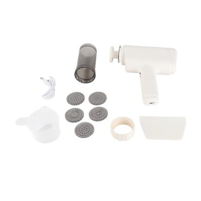 Handheld Electric Pasta Maker Cordless Pasta Machine with 6 Discs for Homemade Spaghetti Ramen