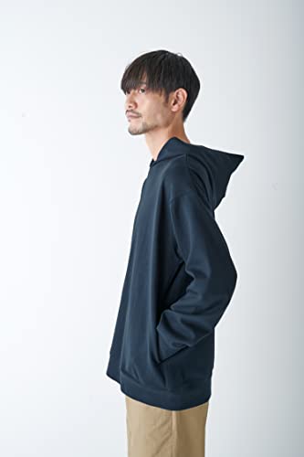 Amazon Essentials Men's Wide-Fit Hoodie (Formerly WHOLEPERSON) Navy, Size Small