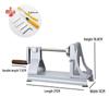 Waterfall Potato Shredded Noodles Hand-Crank Cutter and Carrot Strand Shredder for Hot Pot.