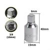 1pc Alloy Steel Oil Pan Drain Plug Tool - 8/10mm for Renault Peugeot L8T3 New Model (40/55/59mm Length)