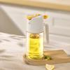 Olive Oil Mist Sprayer 460ml Oil Control Spray Bottle with High-Pressure Nozzle Dual-purpose Kitchen Gadget for Air Fryer Salad Cooking