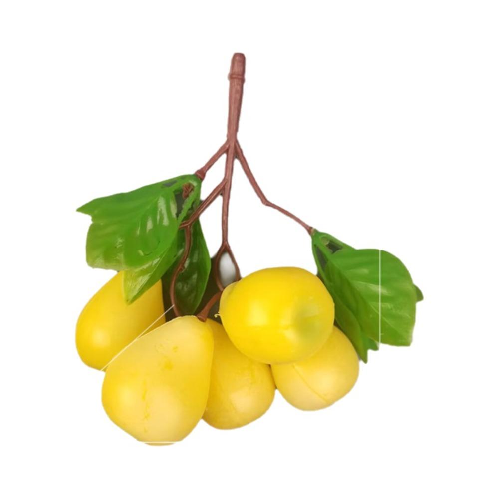 Fruit String Realistic Simulation Blueberry Foam Handicrafts Artificial Cherry Decorative Lifelike Fake Fruit Kitchen