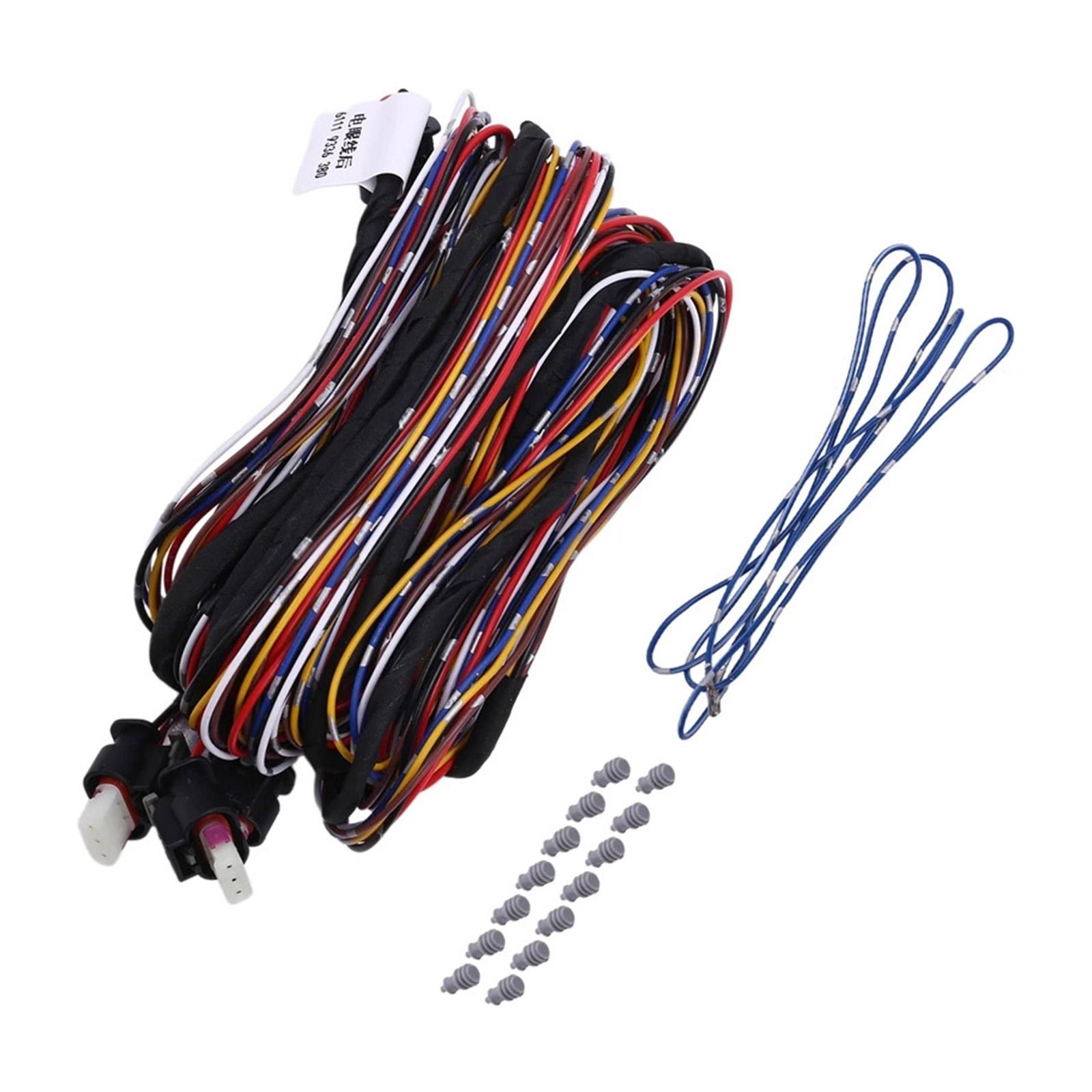 

Replacement Parking Assist Sensor Cable for F10 F12 F13 61119336380 Rear Bumper Parking Sensor Wiring Auto Accessories 1