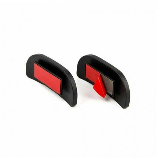 2 X Rectangle Big Stick On Rear View Auxiliary Blind Spot Car Wide Angle Mirror.