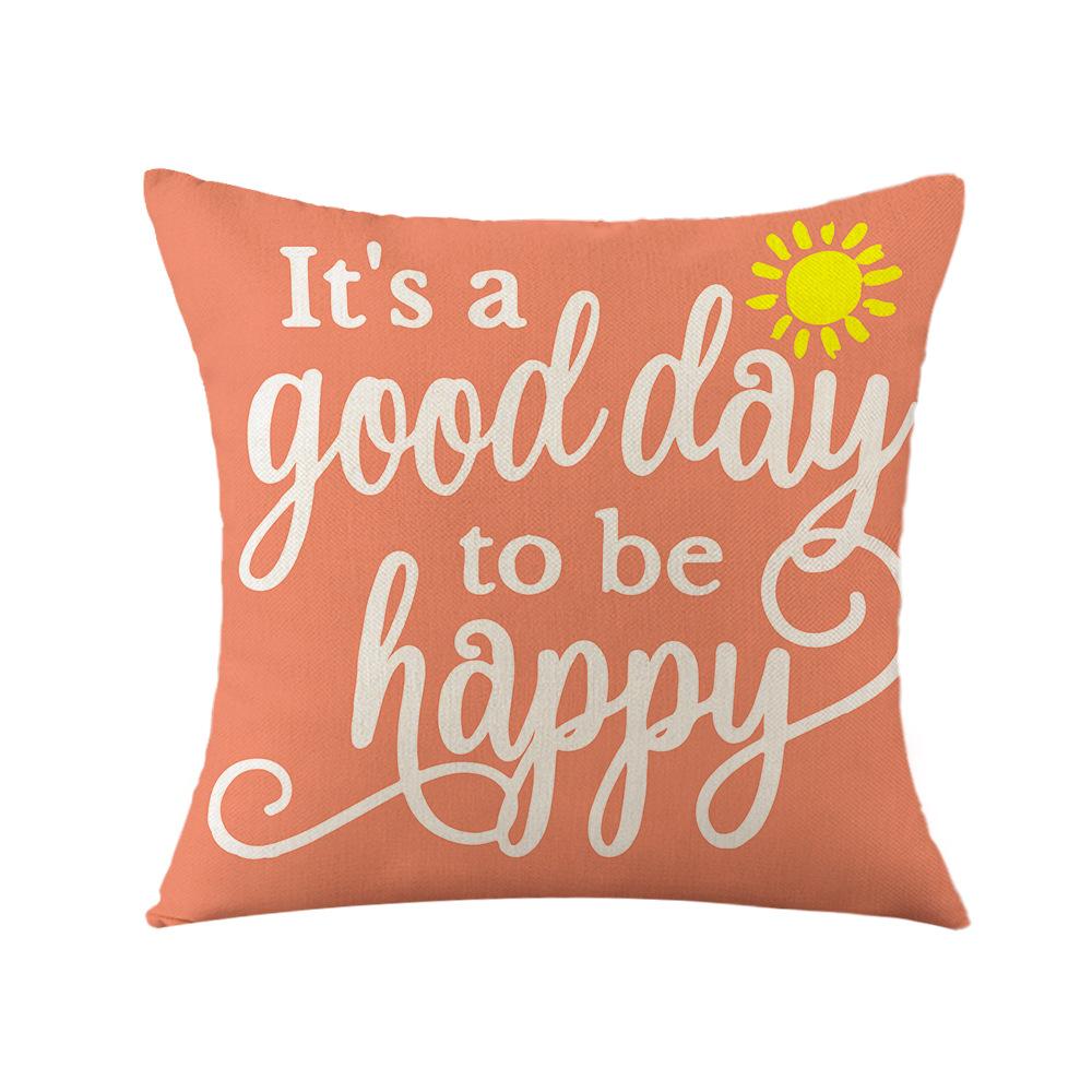 Spring Pillow, Daisy Pillowcase, New Printed Pillow, Office Sofa Pillowcase