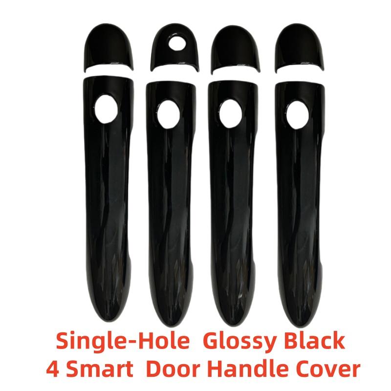 Carbon Car Accessory Door Handle Cover Trim Paste Style 2005 2006 2007 2008 2009 2010 2011 2012 Chrome For Renault Clio MK3