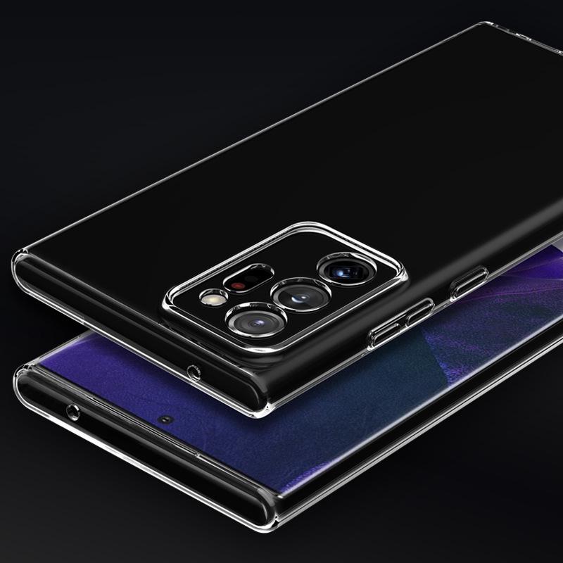 Samsung Note20 Ultra Transparent TPU Protective Case - Full Edge Soft Shell
