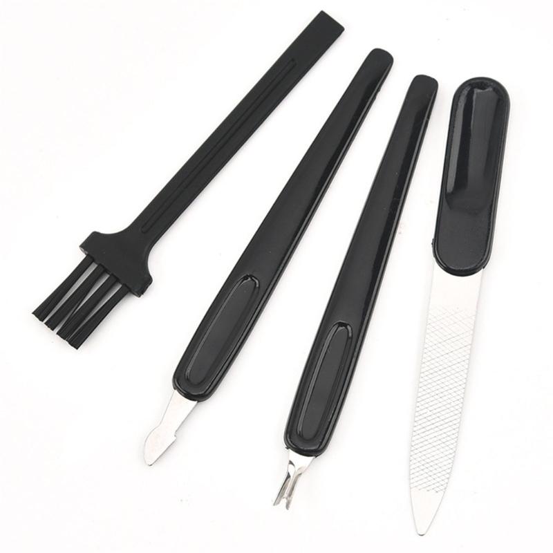 Portable Pieces Stainless 12 Steel Nail Care Kit For Men And Women With Pu Travel Pouch Manicure Pedicure Accessories
