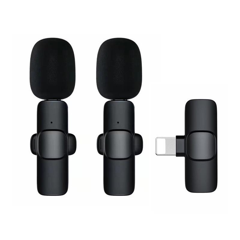 Cross-Border K9 Wireless Lavalier Microphone for Outdoor Live Streaming and Vlog Noise Reduction