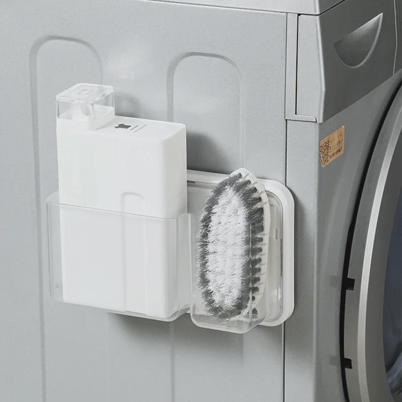 Magnetic Kitchen Storage: Wall-Mounted Refrigerator Shelf & Tissue Holder
