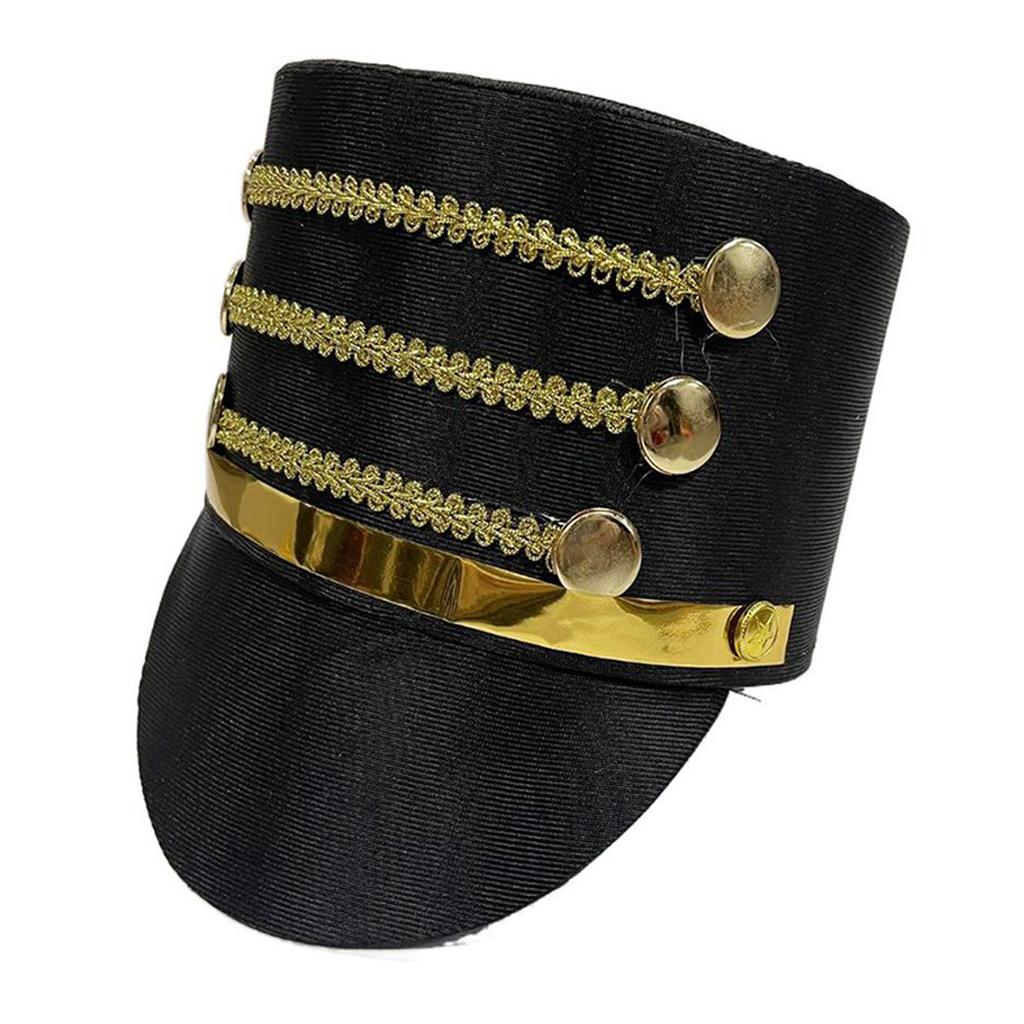 Vintage Styles Nutcrackers High Hat Unisex Costume Hat Christmas Party Hat for Seasonal Gatherings and Theatrical Shows