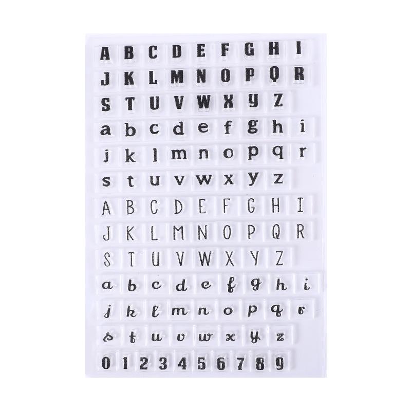 Retro Icons Silicone Stamps for Journals, DIY Photo Albums, and Card Decoration