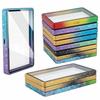 Aluminium Frame 35PT /CGC Graded Cards Protector Transparent Double-sided Glass Card Protective Case Durable UV Protection