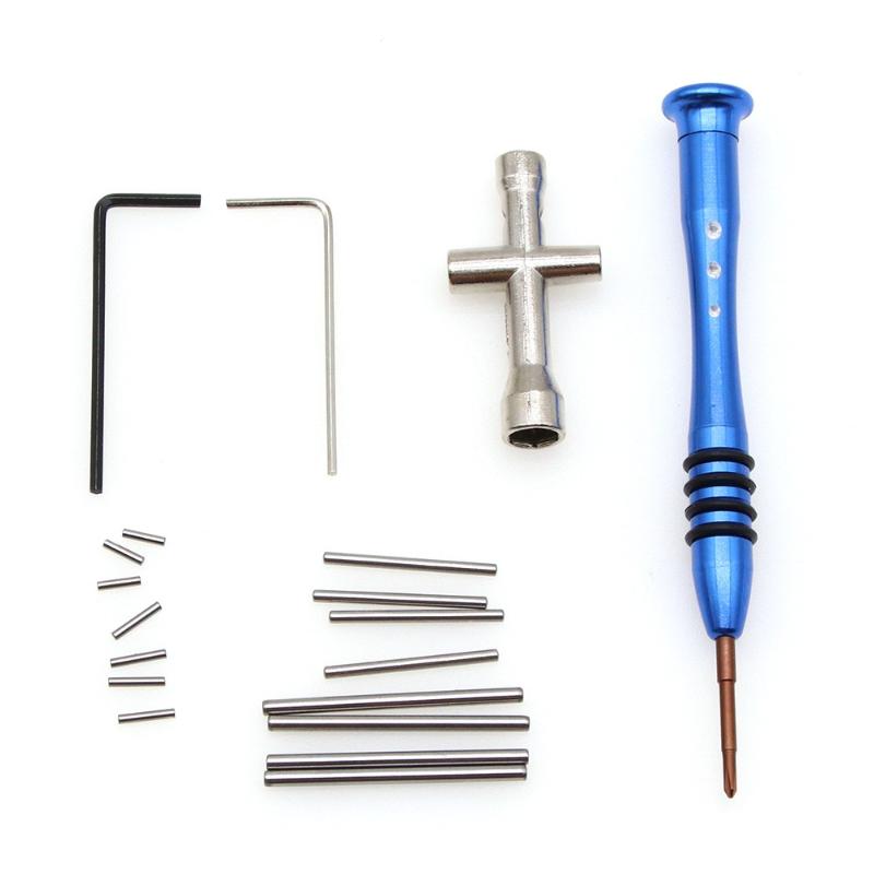 1 Set For Wltoys 144010 144001 144002 124016 124017 124018 124019 Rc Car Parts Metal Upgrade Retrofit Screw Tool Box
