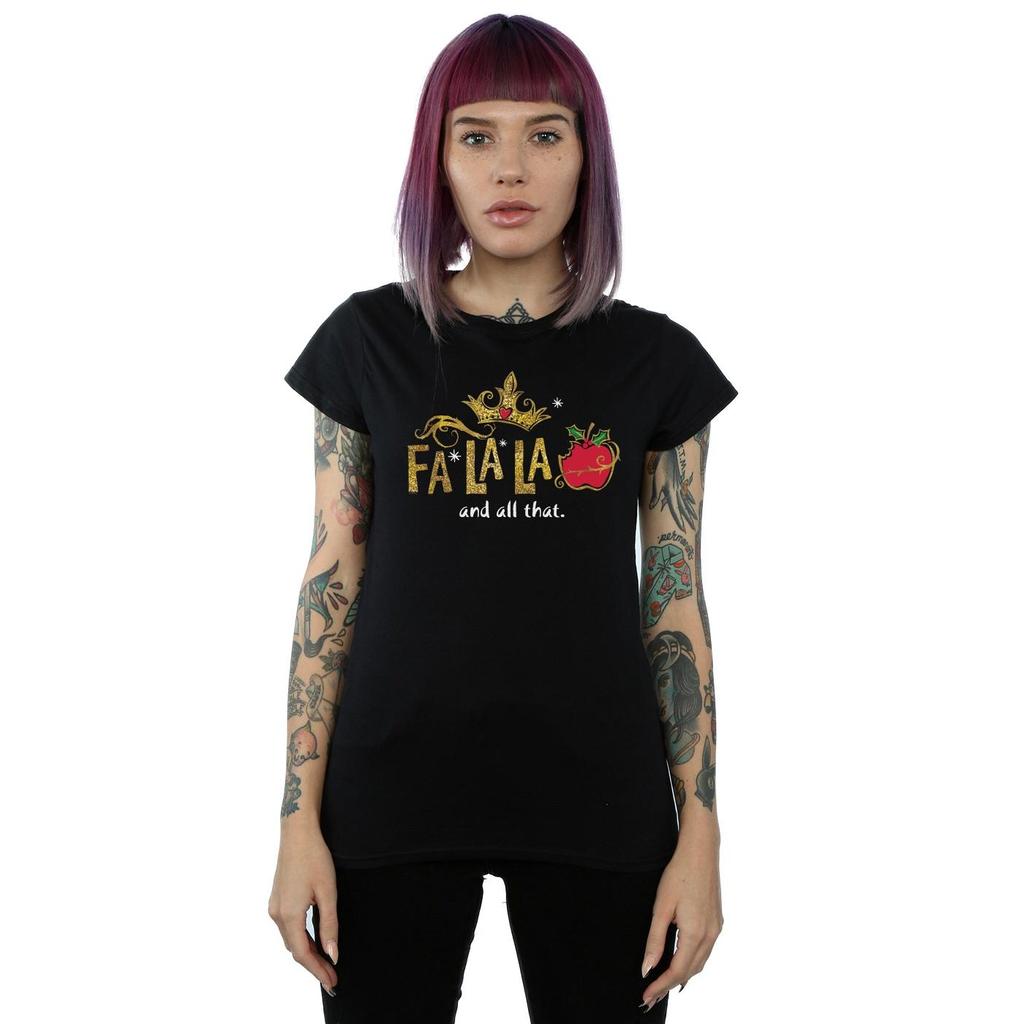 Disney Womens/Ladies Princess Snow White FaLaLa And All That Cotton T-Shirt