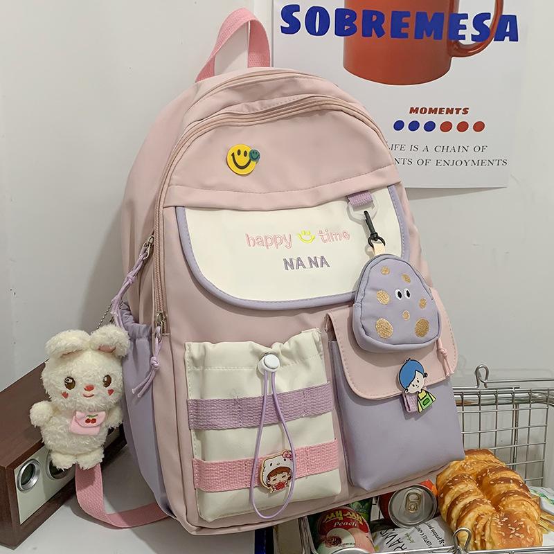 School Bag Children, Primary School Students, Girls, High-value Cute Backpack, Junior High School Student, College Student Backpack