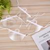 20Pcs Clear Plastic Catering Mask Hotel Beauty Chef Waiter Protective Mask Reusable Visible Splash Proof Mask